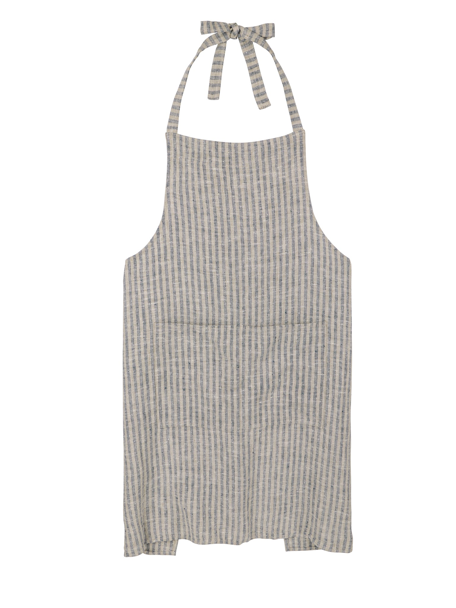 Scarborough Stripes Linen Apron Weston Table