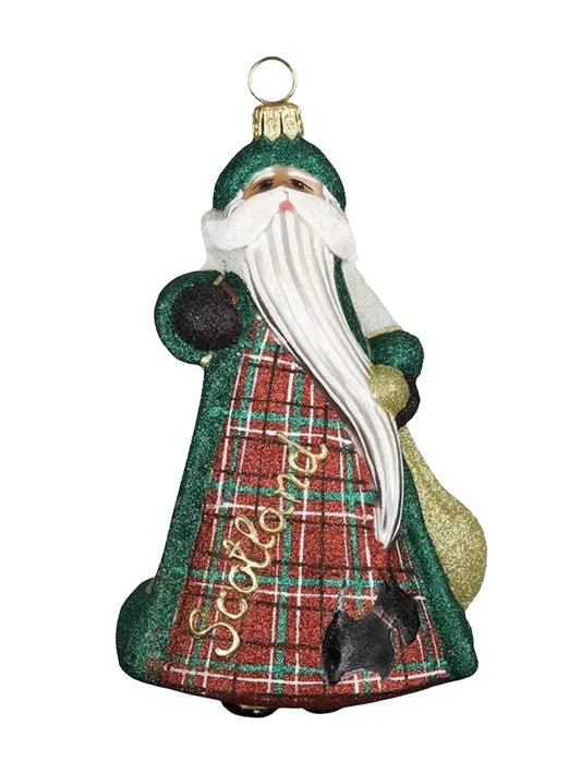 Scottish Santa Ornament Weston Table