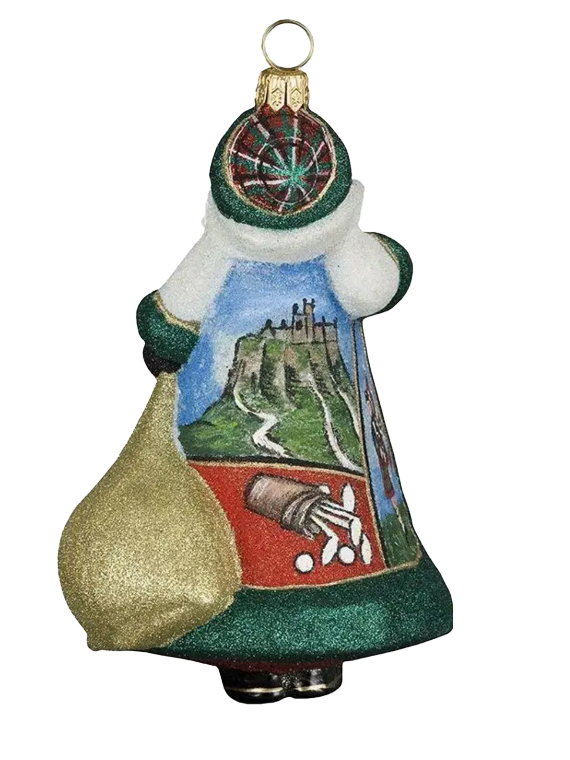 Scottish Santa Ornament Weston Table
