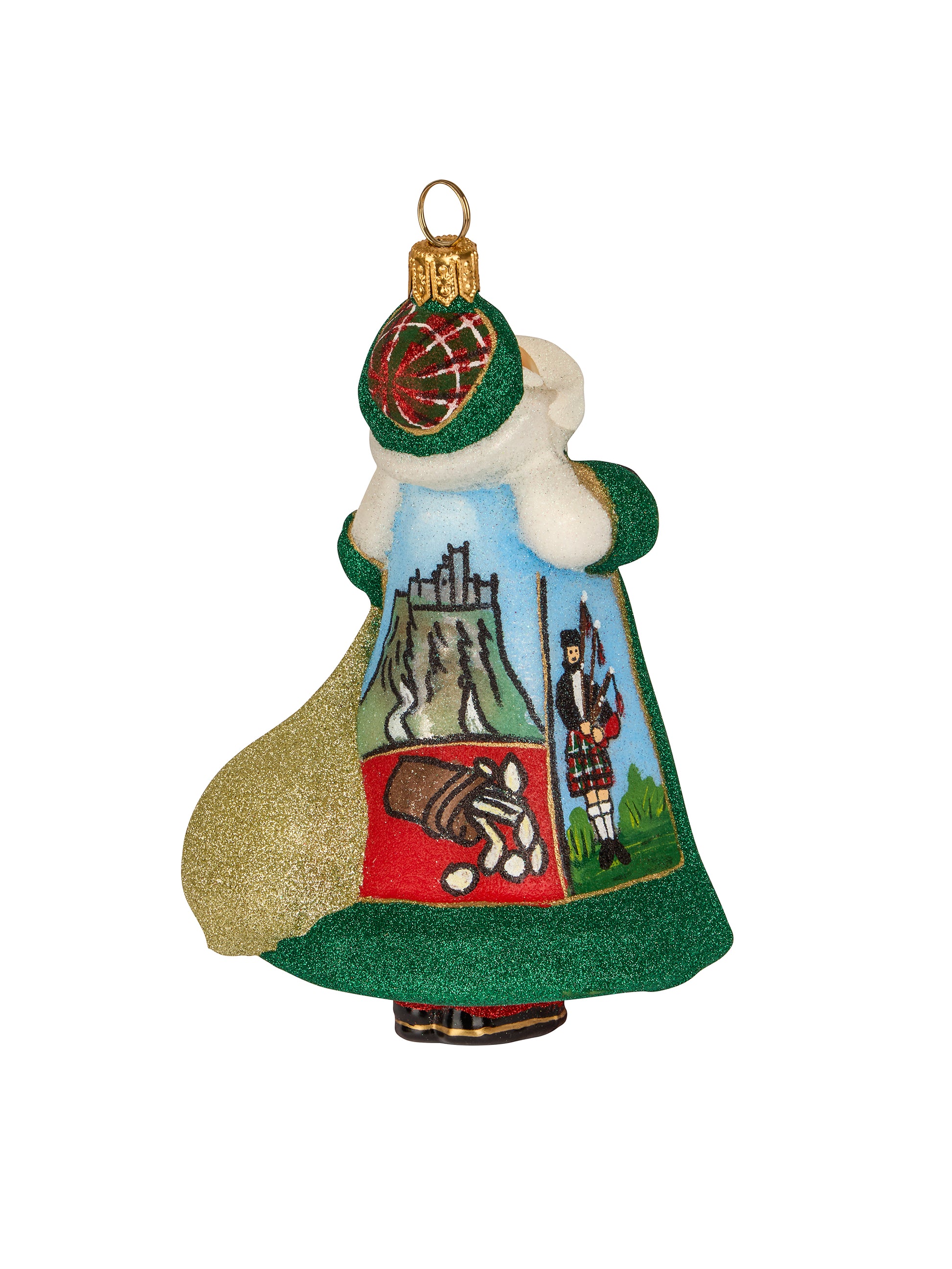 Scottish Santa Ornament Weston Table