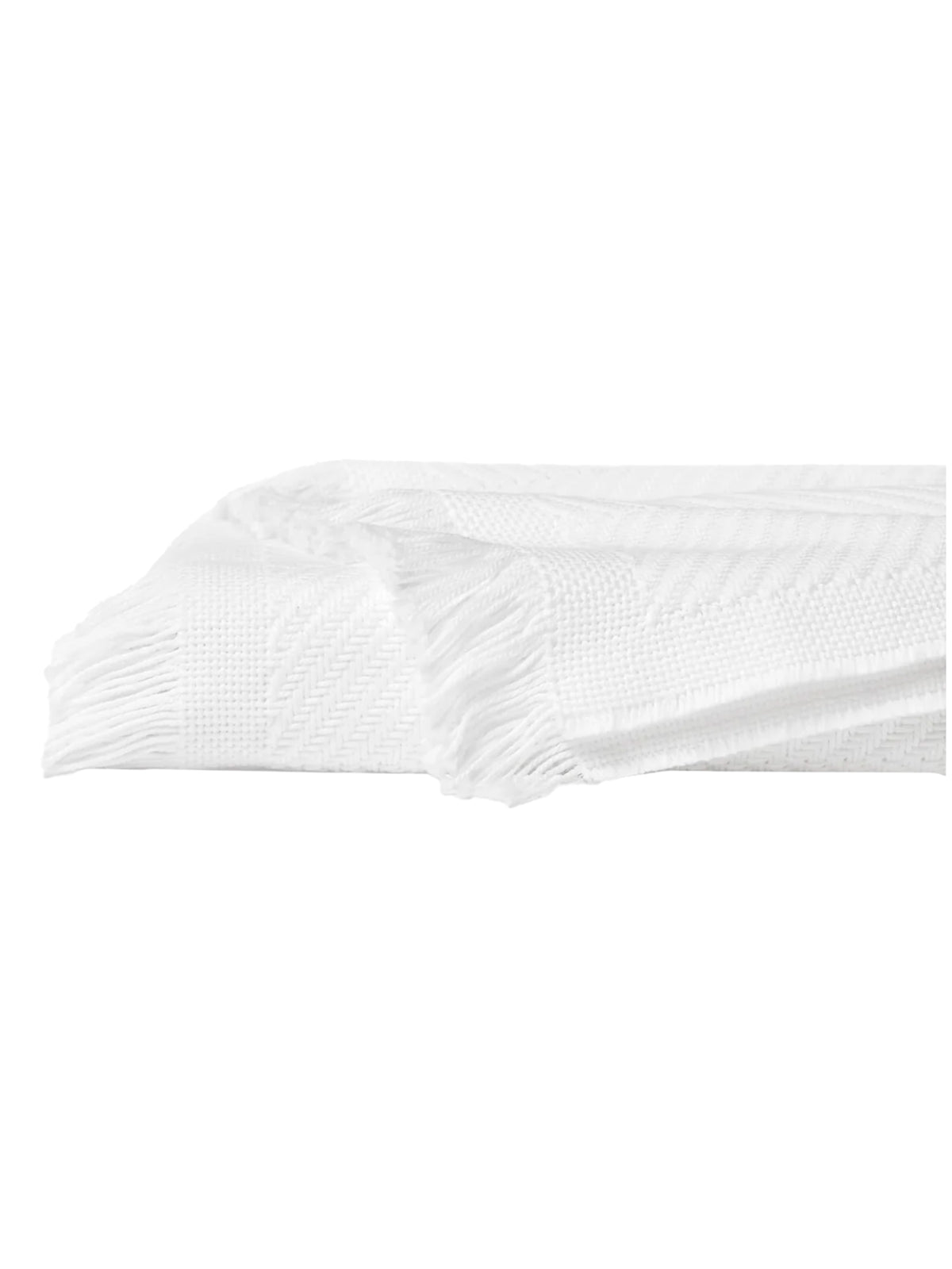 Sferra Costa Throw White Weston Table