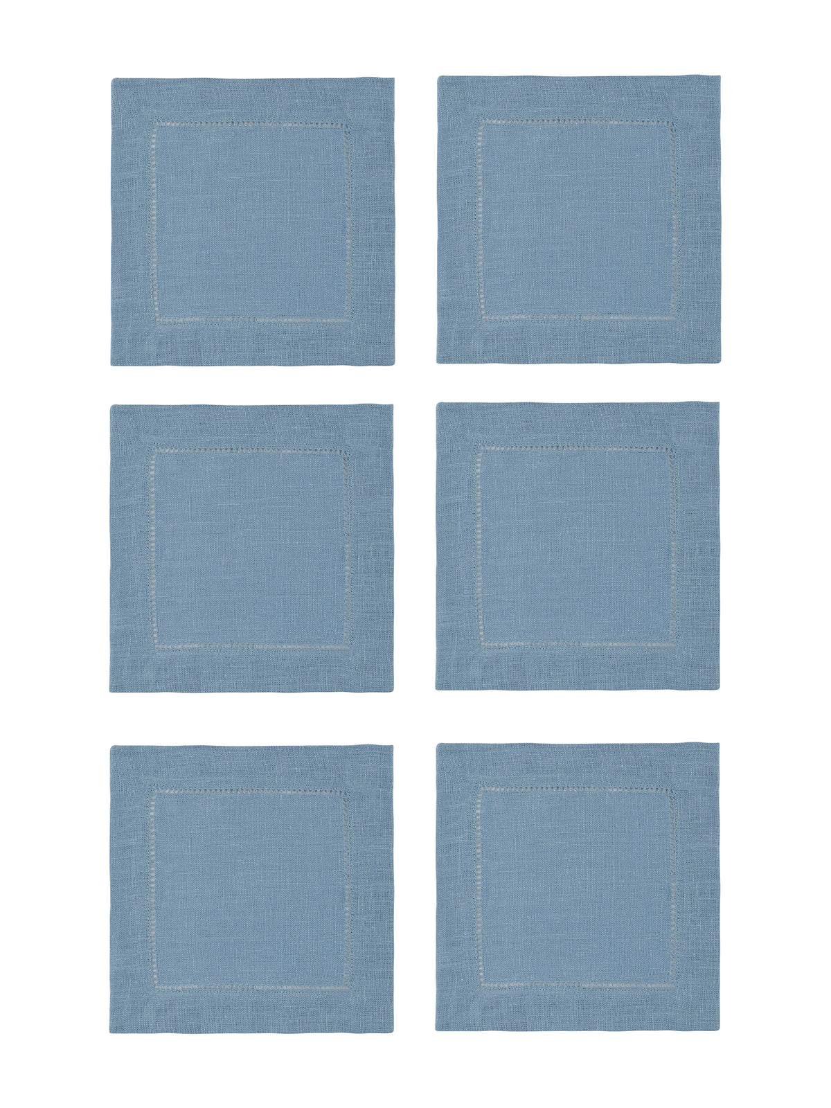 Sferra Festival Cocktail Napkins Hydrangea Set of Six Weston Table