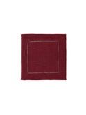 Sferra Festival Cocktail Napkins Merlot Weston Table