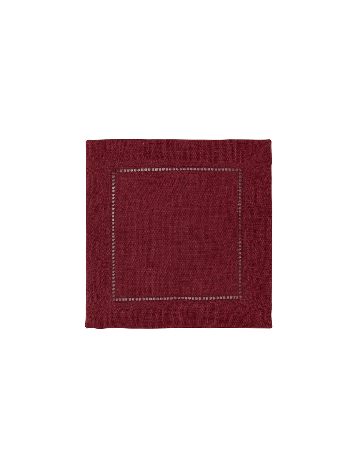 Sferra Festival Cocktail Napkins Merlot Weston Table