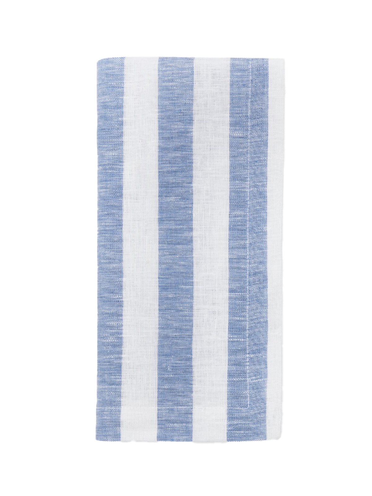 Sferra Strawmare Blue Stripe Linen Napkins Weston Table