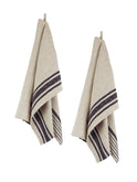 Shaker Linen Kitchen Towels Set of Two Weston Table