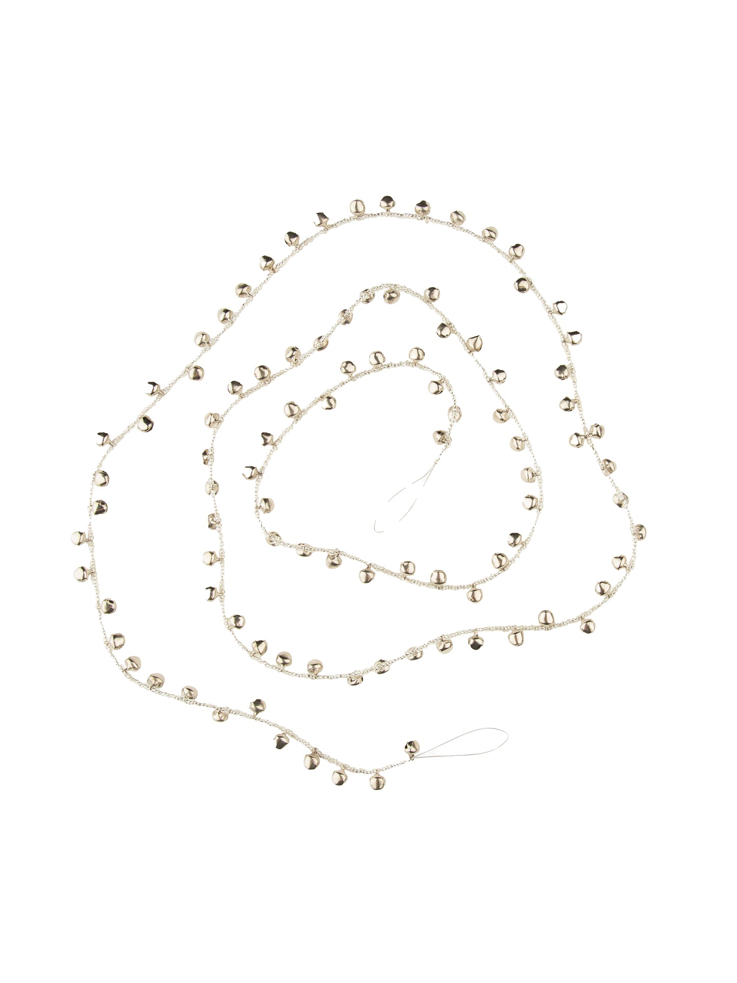 Silver Mini Jingle Bell Garland Weston Table