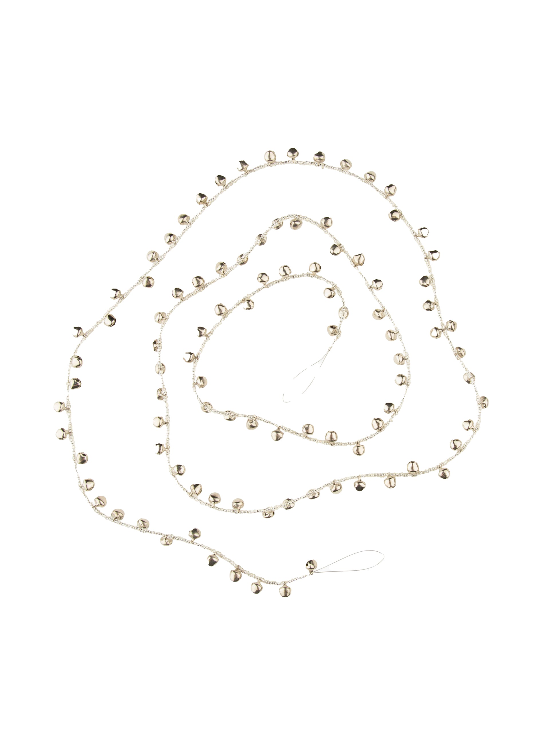 Silver Mini Jingle Bell Garland Weston Table