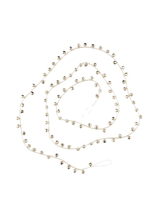 Silver Mini Jingle Bell Garland Weston Table