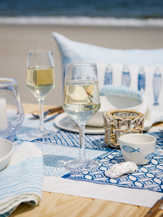 Simon Pearce Bristol White Wine Weston Table