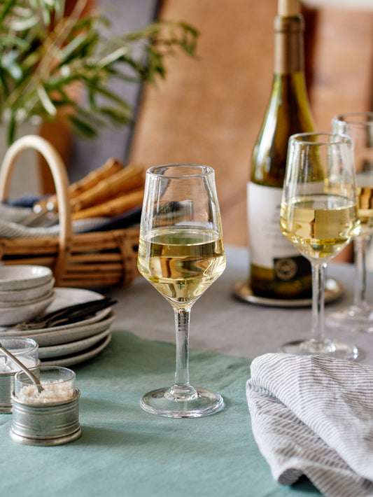 Simon Pearce Bristol White Wine Weston Table