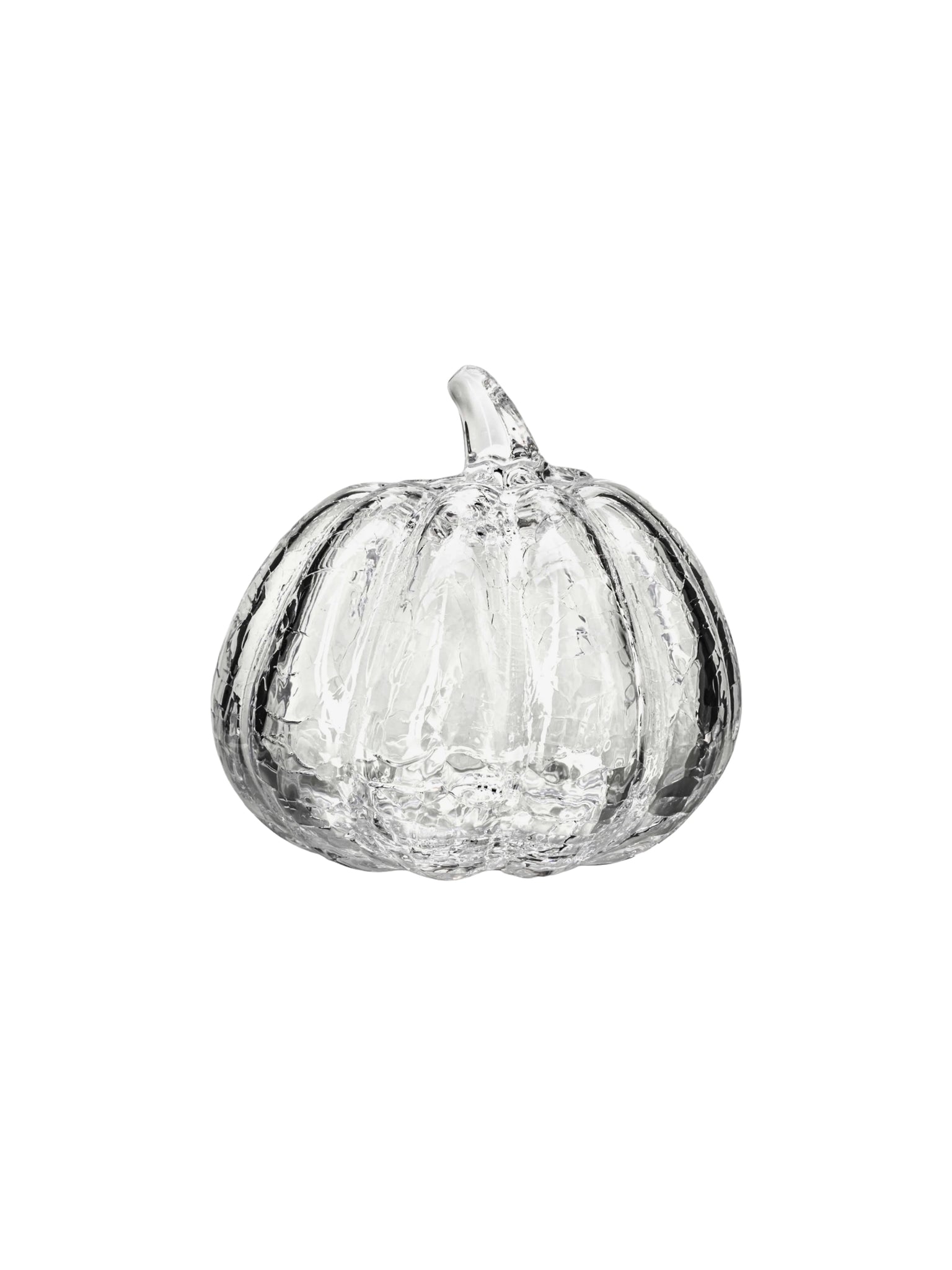 Simon Pearce Crackle Pumpkin Small Weston Table