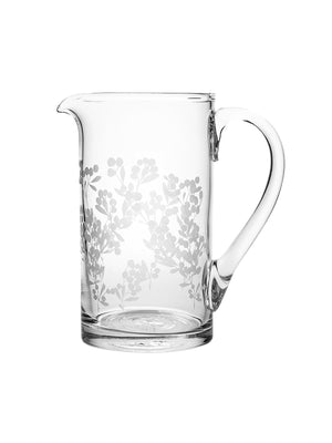  Simon Pearce Engraved Berry Ascutney Pitcher Weston Table 