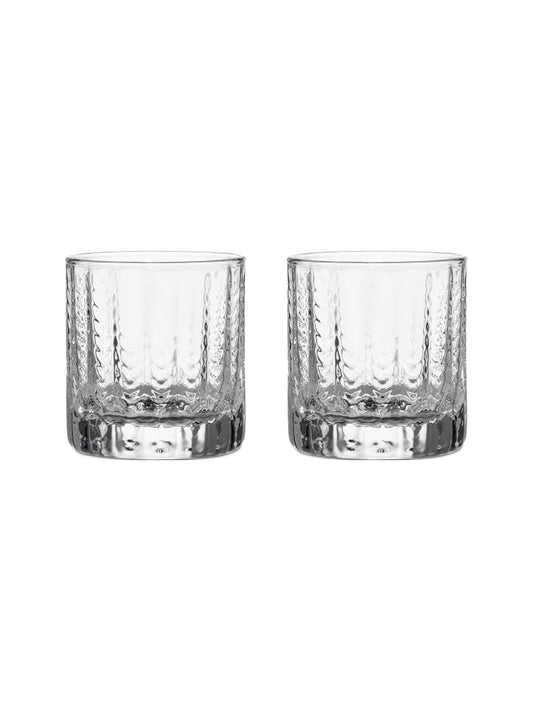 Simon Pearce Greenwich Lowball Set in Gift Box Weston Table
