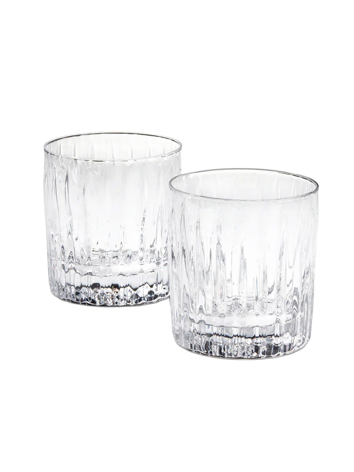 Simon Pearce Montpelier Double Old-Fashioned Set in Gift Box Weston Table