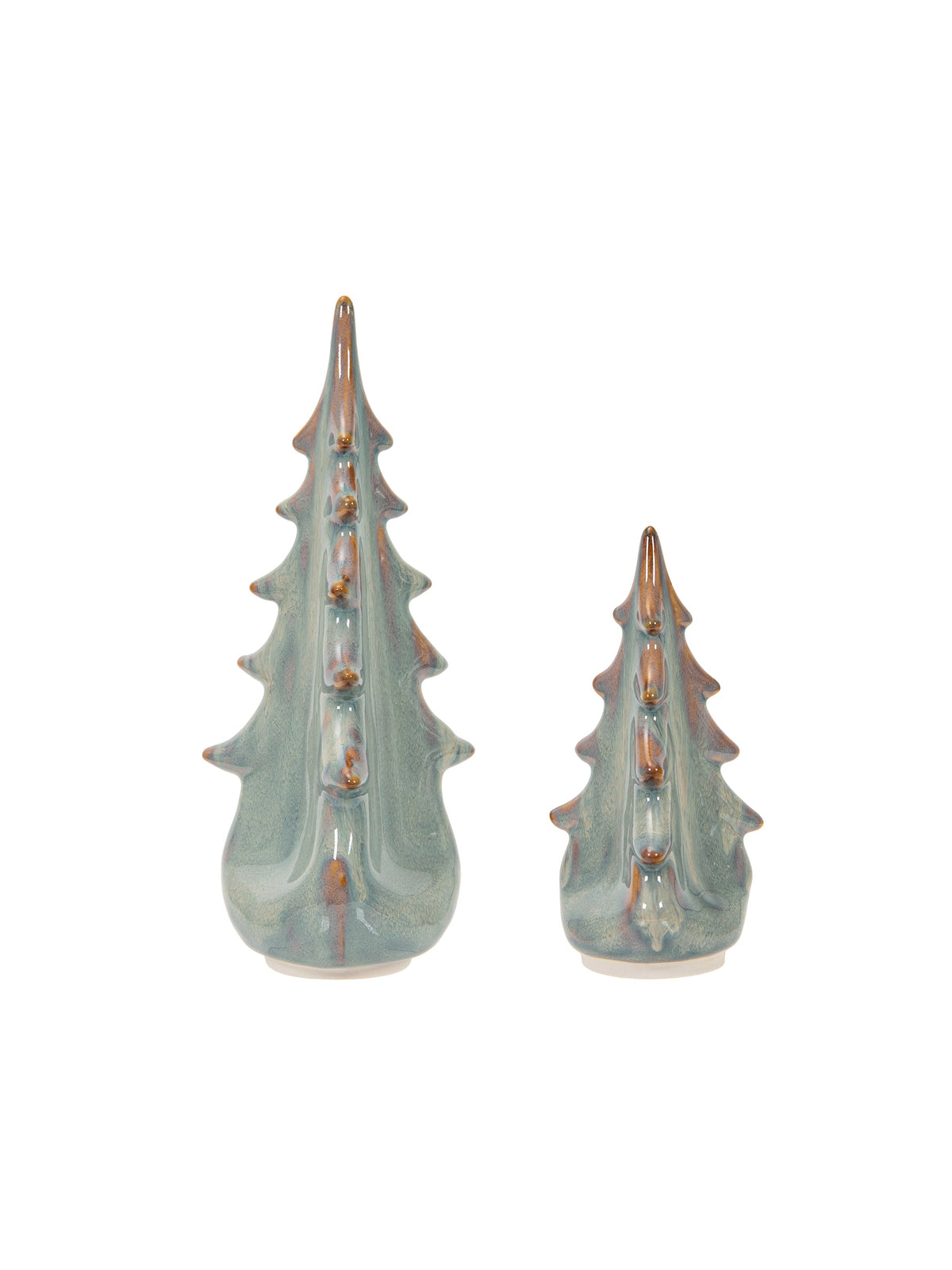 Simon Pearce Pottery Evergreen Moss Weston Table
