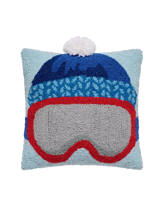 Ski Hat and Goggles Hook Pillow Weston Table