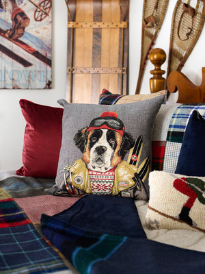  Skiing Bernese Pillow Weston Table 