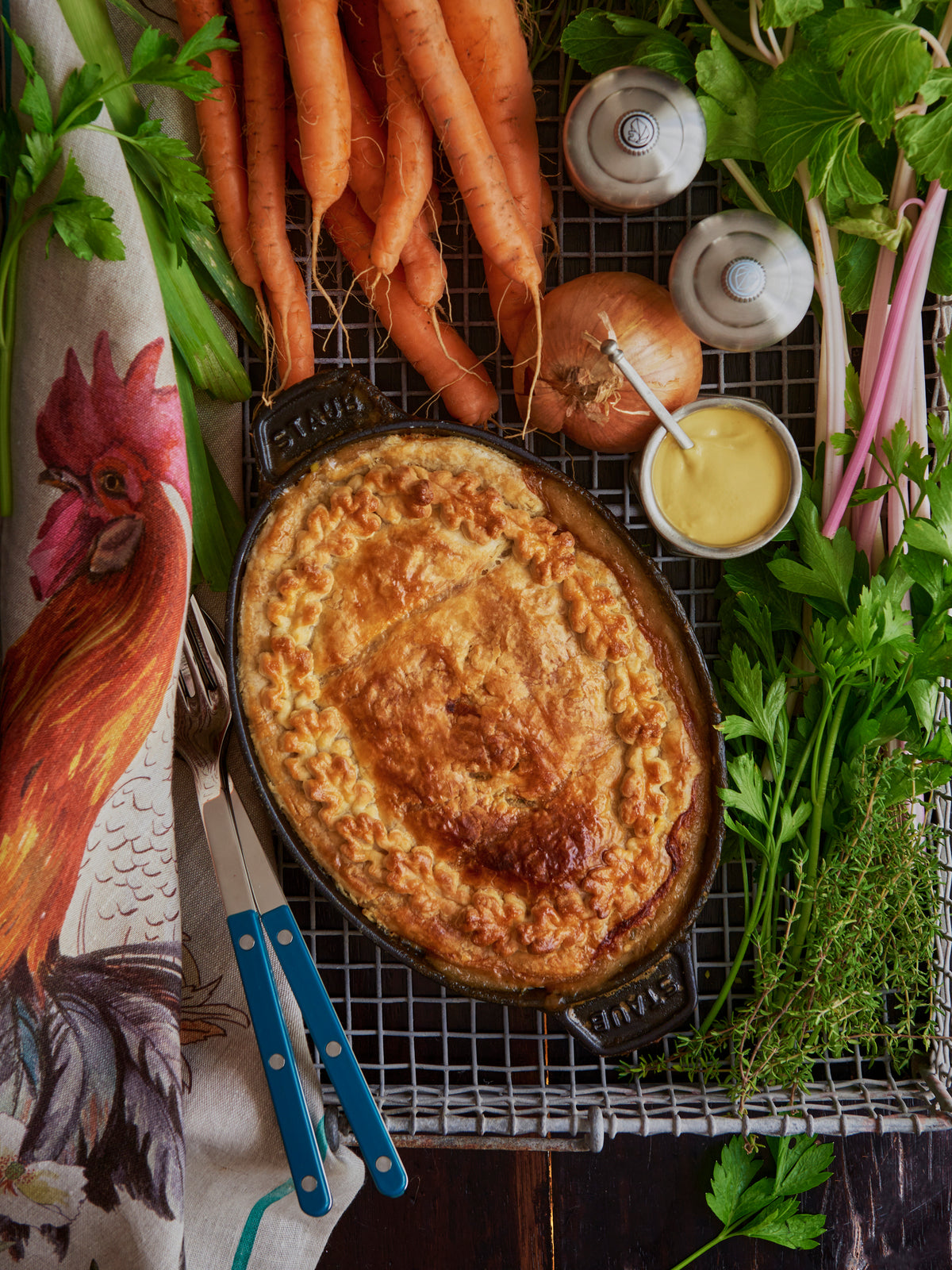 Cast Iron Chicken Pot Pie