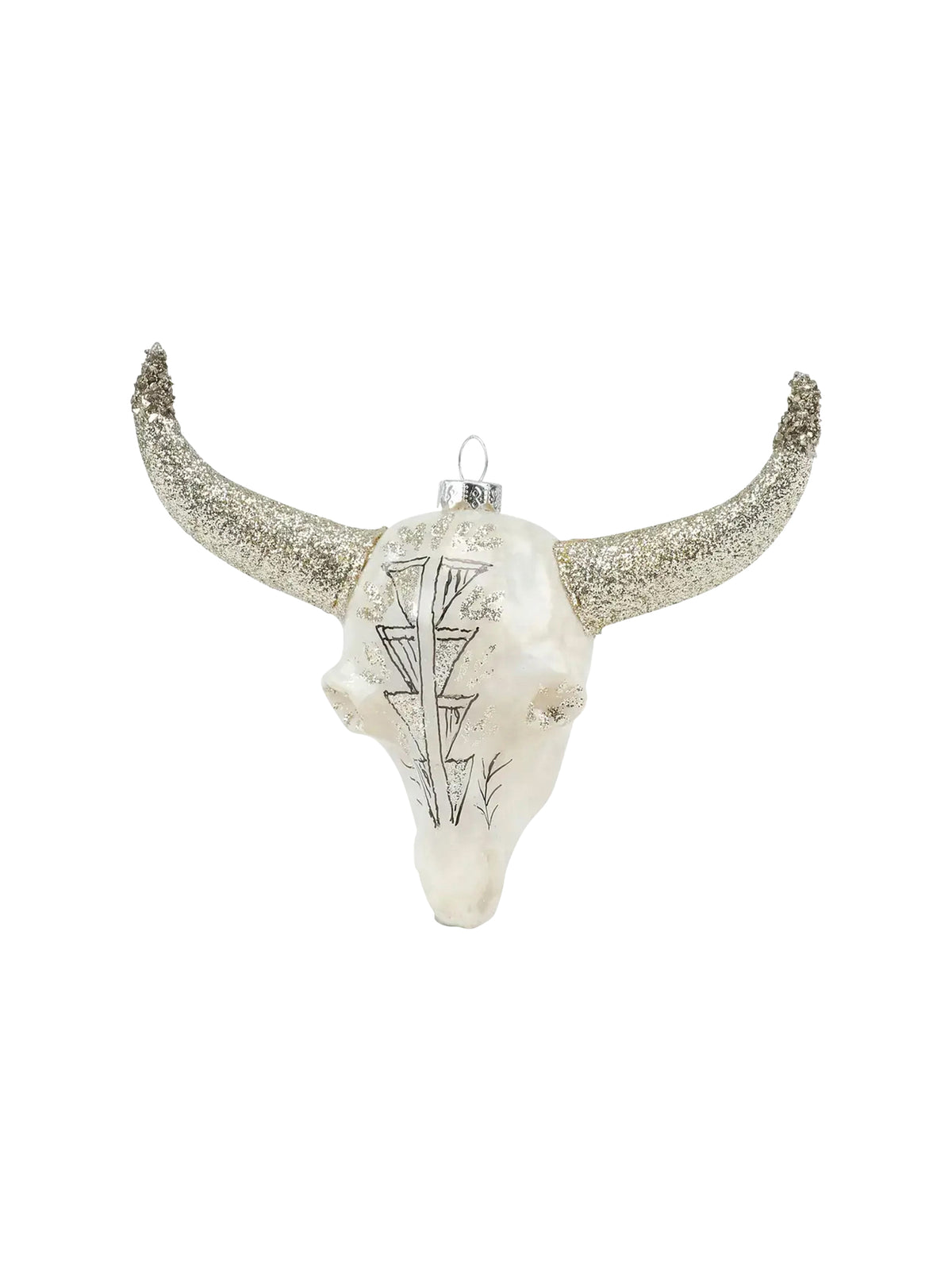 Skull Glass Ornament Weston Table