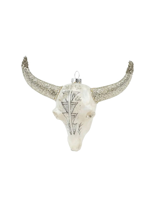 Skull Glass Ornament Weston Table
