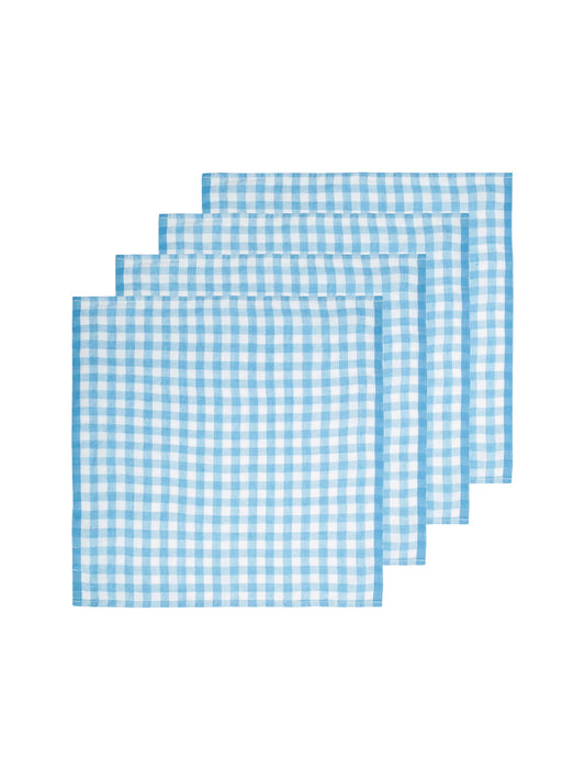 Sky Blue Picnic Napkin Set Weston Table
