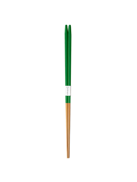 Slim Bamboo Chopsticks Green Weston Table