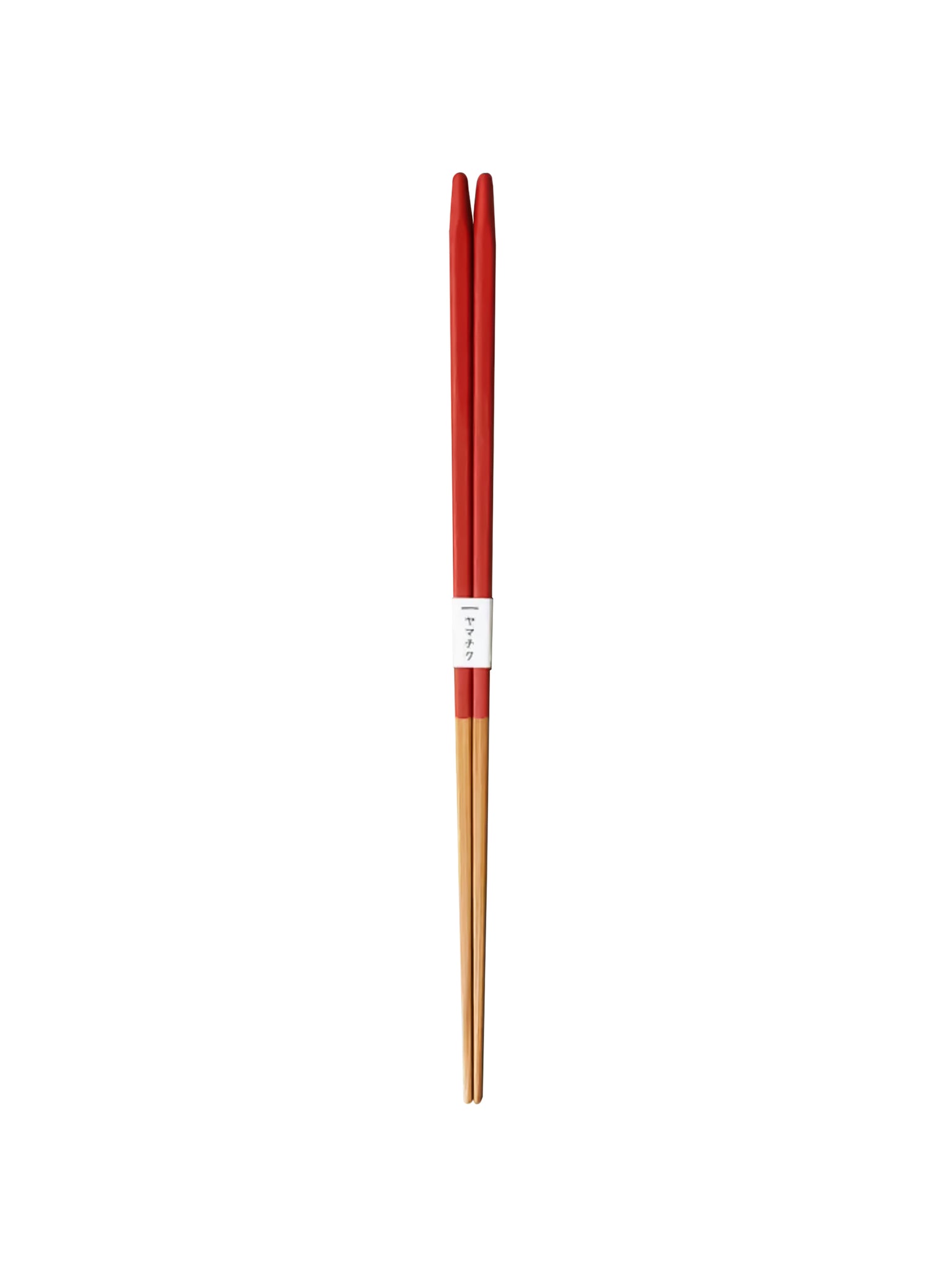 Slim Bamboo Chopsticks Red Weston Table