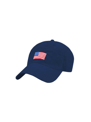  Smathers & Branson American Flag Needlepoint Performance Hat Weston Table 