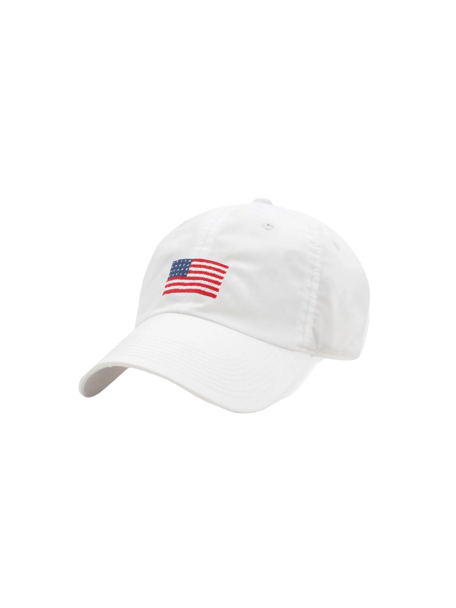 Smathers & Branson American Flag Needlepoint Performance Hat Weston Table