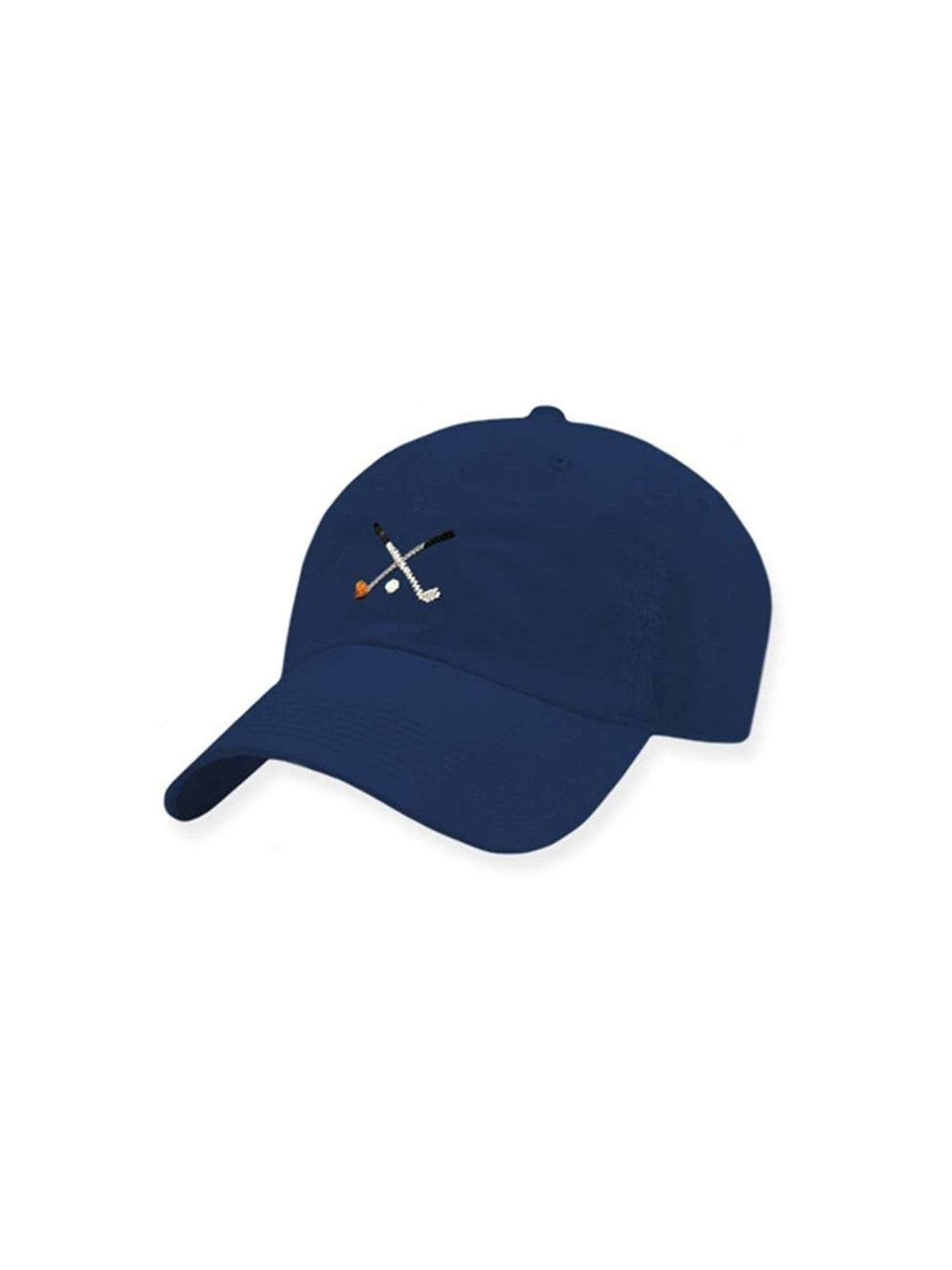 Smathers & Branson Crossed Clubs Needlepoint Performance Hat Weston Table