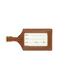 Smathers & Branson Wildflower Needlepoint Luggage Tag Weston Table