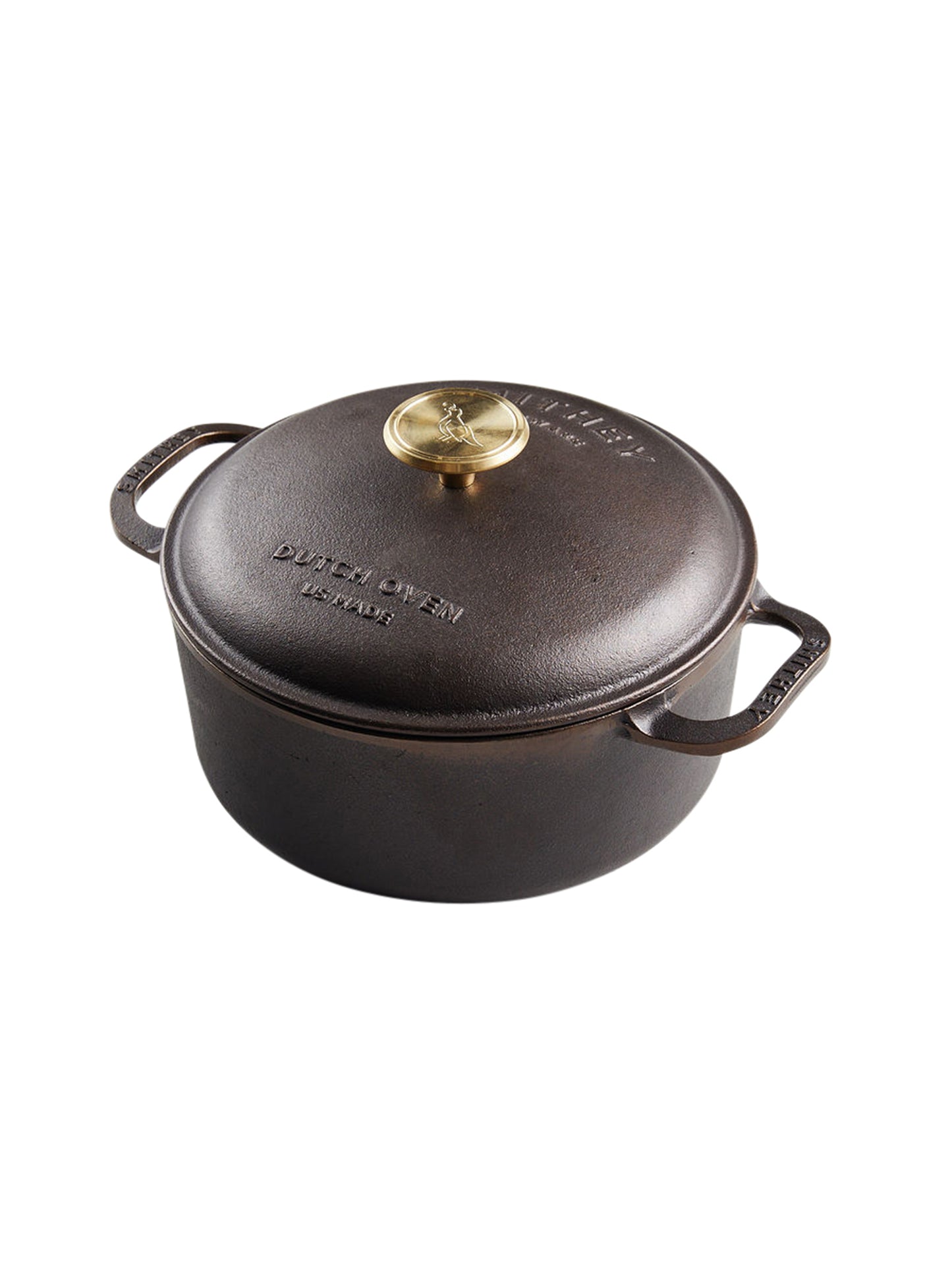 Smithey Cast Iron Dutch Oven 5.5 Quart Weston Table