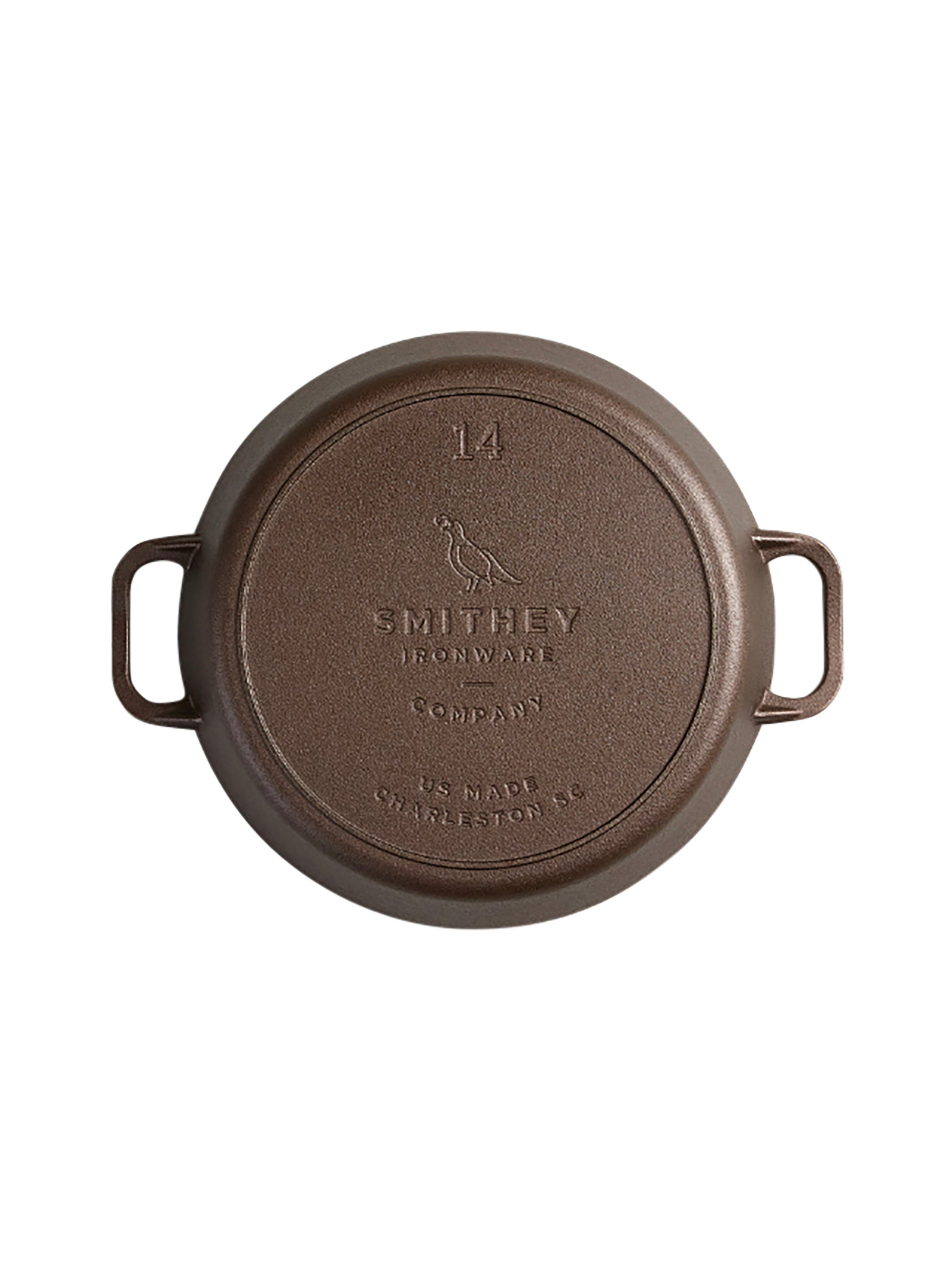 Smithey Cast-Iron 2-in-1 Flat Top Griddle & Skillet