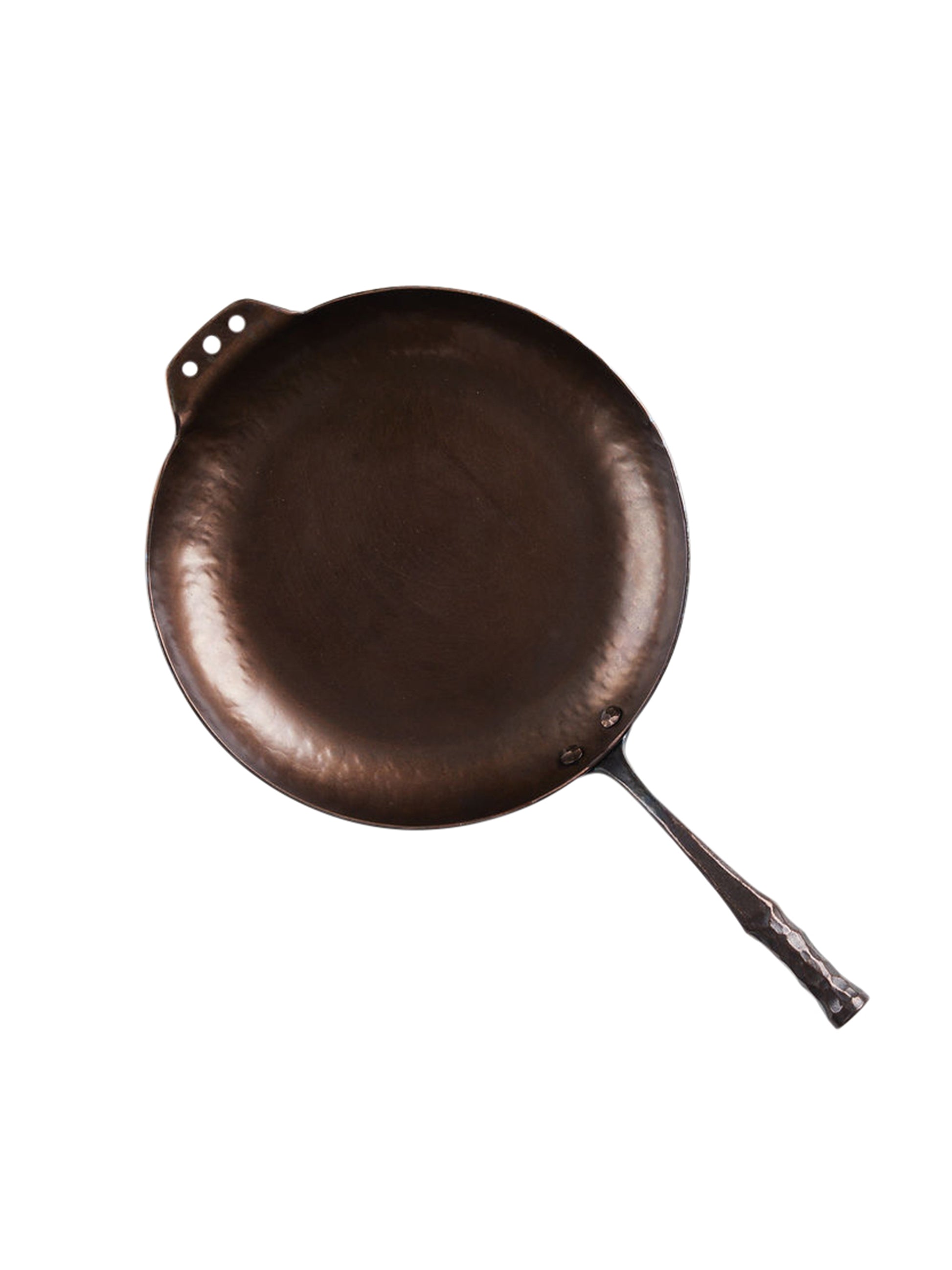 Smithey Farmhouse Skillet, Hand-Forged Carbon Steel, 12 Frying