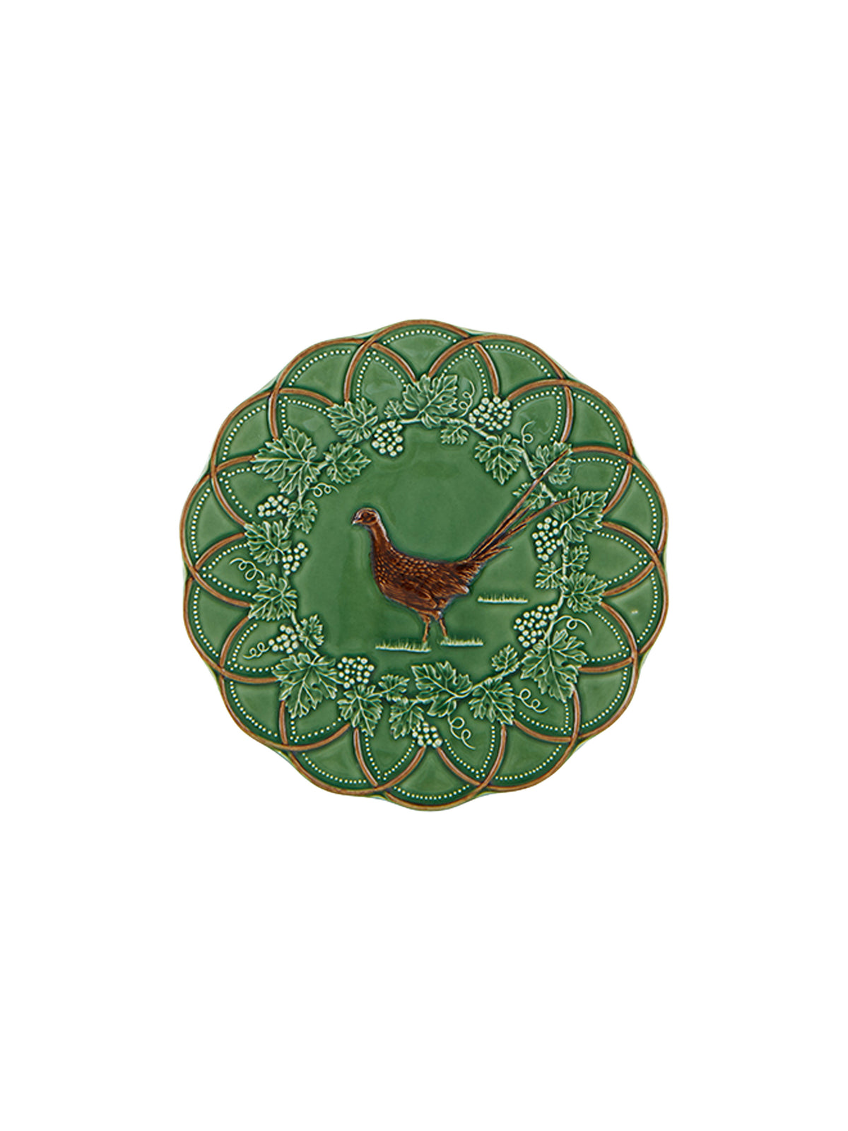 Bordallo Pinheiro Woods Snack Plate Pheasant