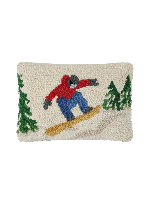 Snowboarder Hook Pillow Weston Table