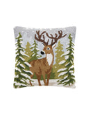 Snowfall Deer Hook Pillow Weston Table