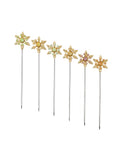Snowflake Cocktail Picks Pastel Weston Table