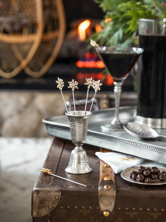 Snowflake Cocktail Picks Weston Table