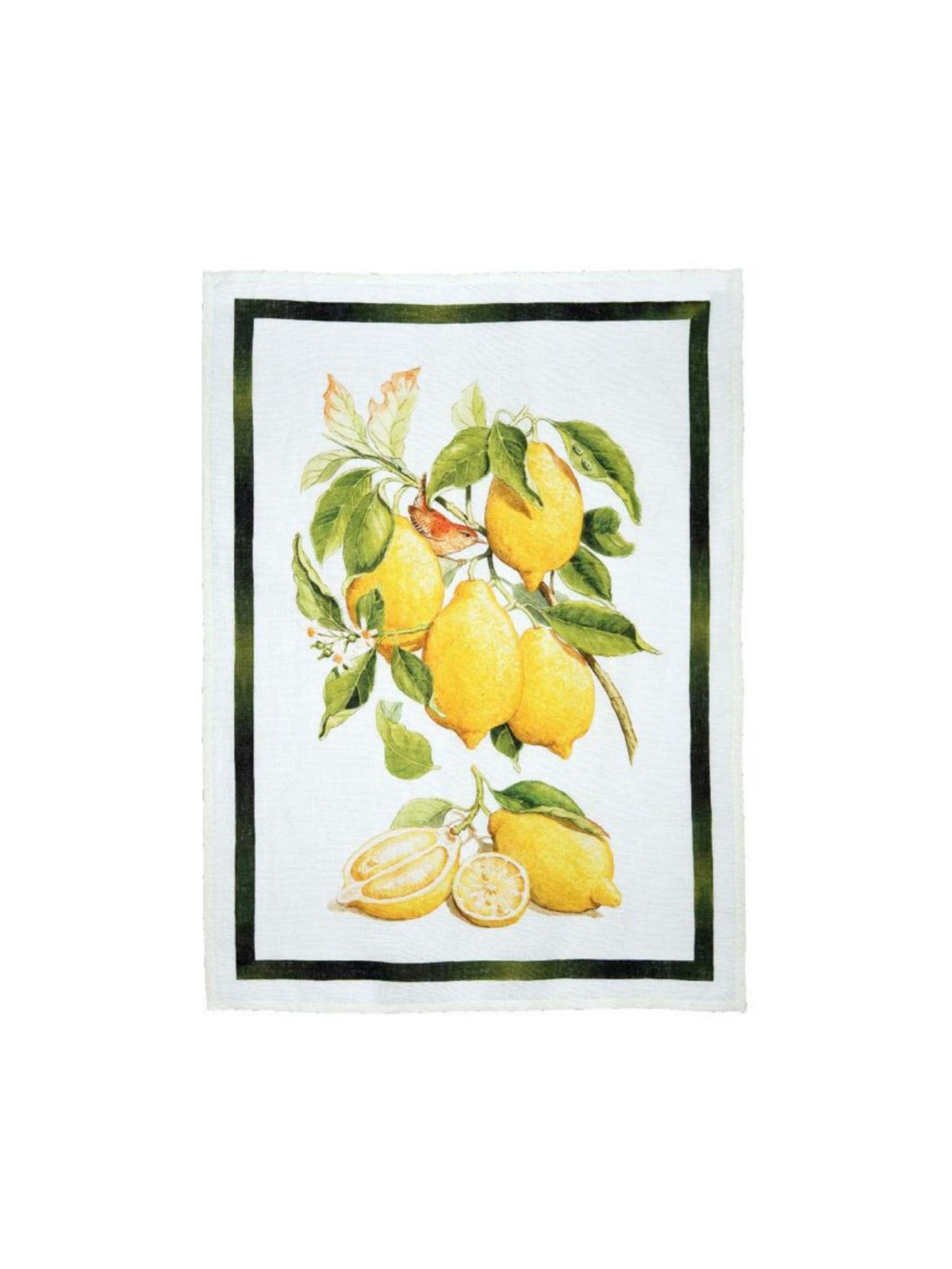 Sorrento Lemon Kitchen Towel Weston Table