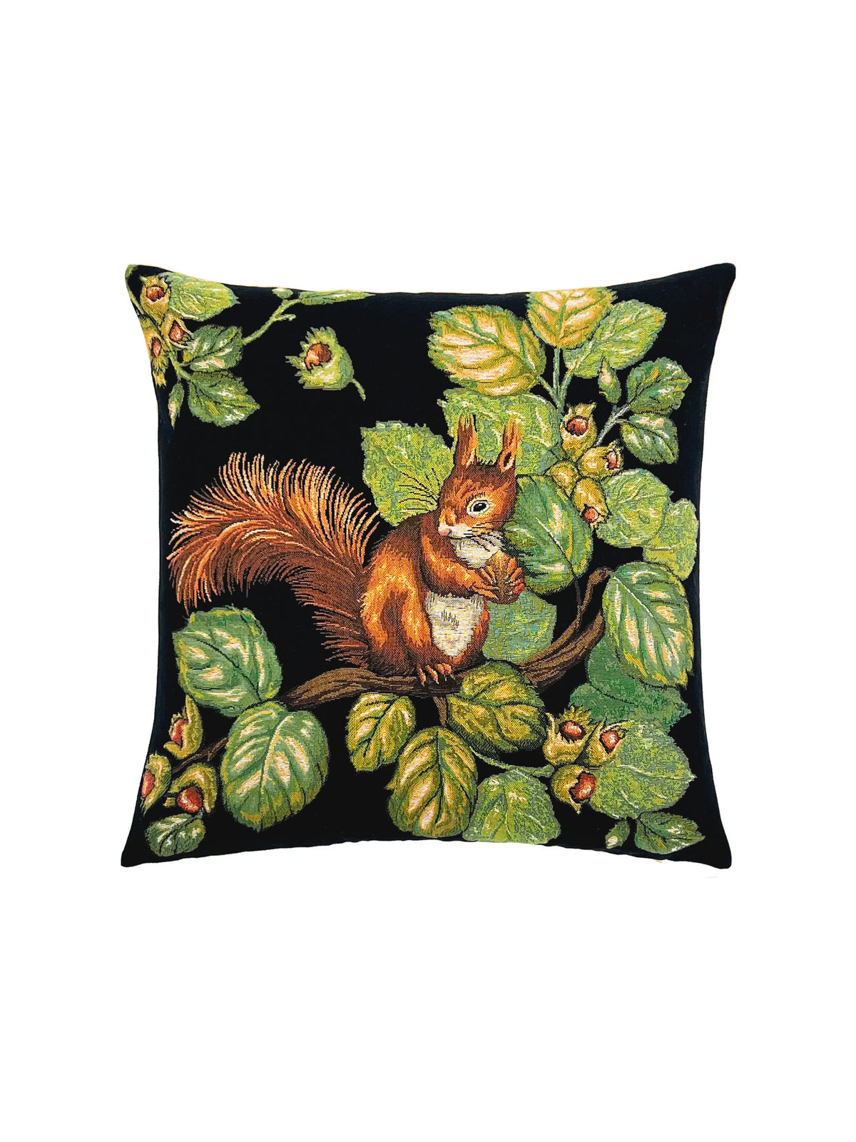 Squirrel and Acorn Pillow Weston Table