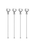 Stag Cocktail Stirrers Vintage Set of Four Weston Table