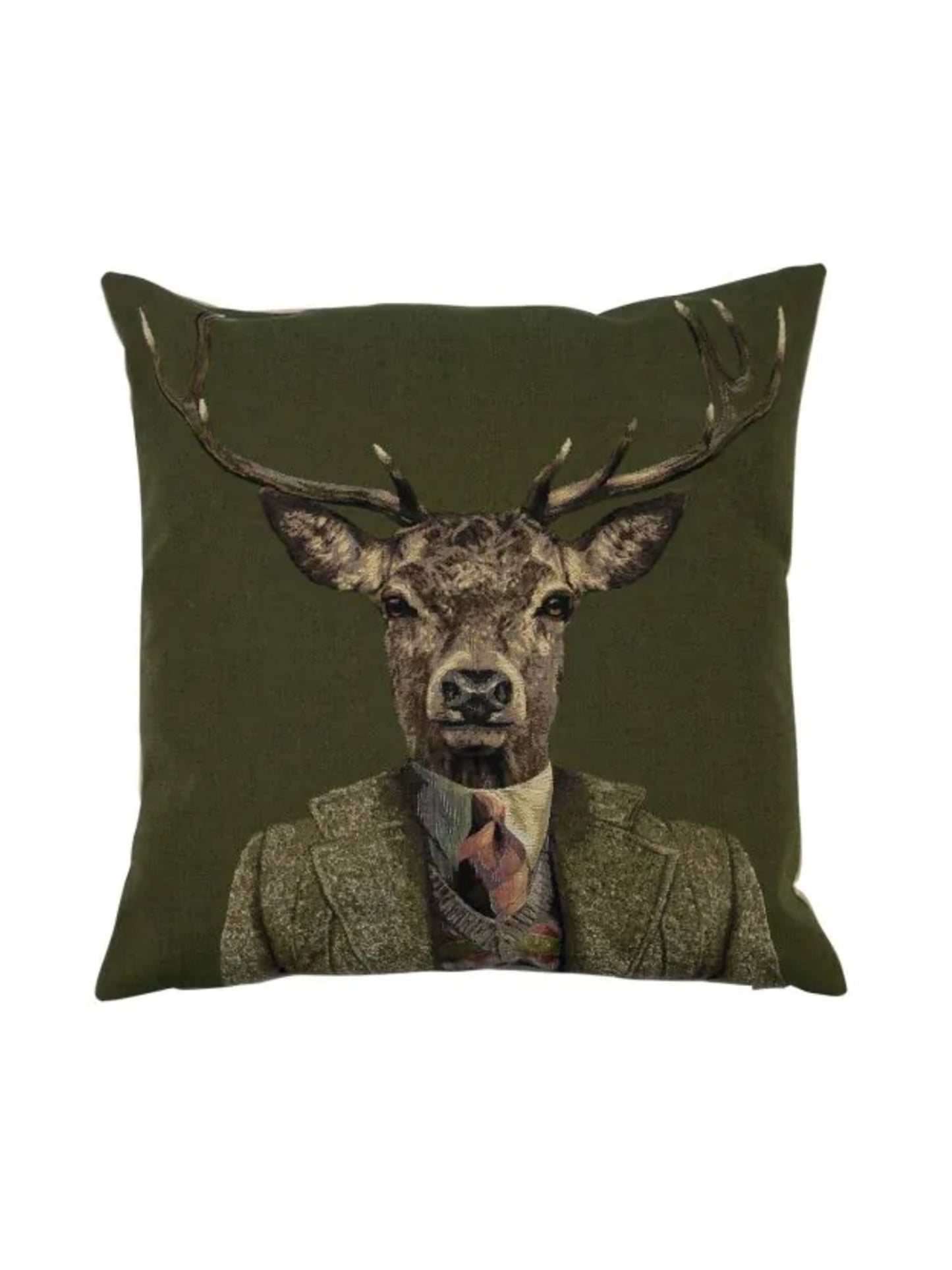 Stag Tie Dressed Down Pillow