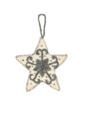 Star Wool Felt Ornament Cream Weston Table 
