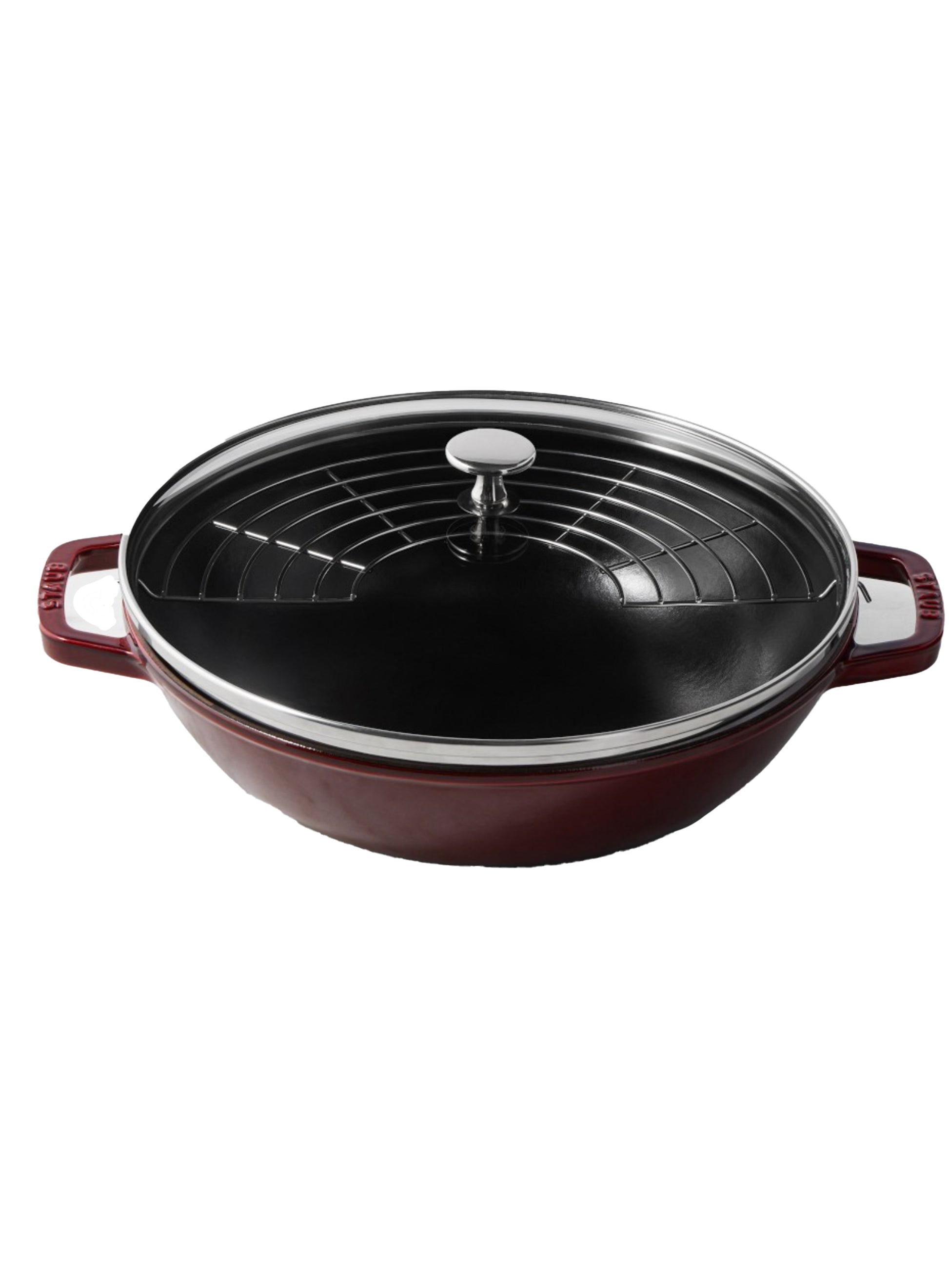 Staub Cast Iron Perfect Pan Grenadine Weston Table