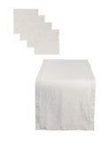 Stonewashed Silver Linen Collection Weston Table