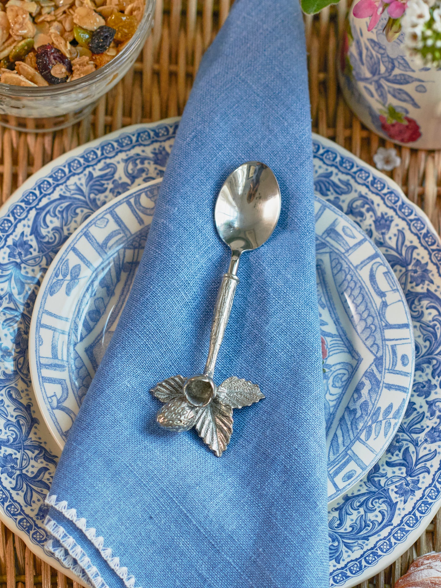 Pewter Strawberry Jam Spoon Weston Table