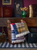 Tartan and Tweed Patchwork Throw Weston Table