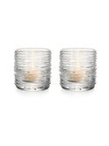 Simon Pearce Echo Lake Tealight Set in Gift Box